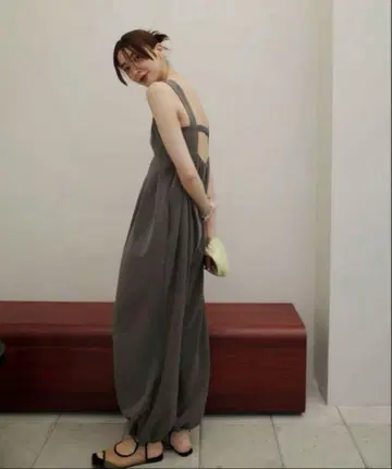 Twill 벌룬 콤비네종 12410307 그레이 36