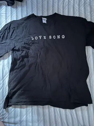 LUNA SEA LOVE SONG 티셔츠 블랙