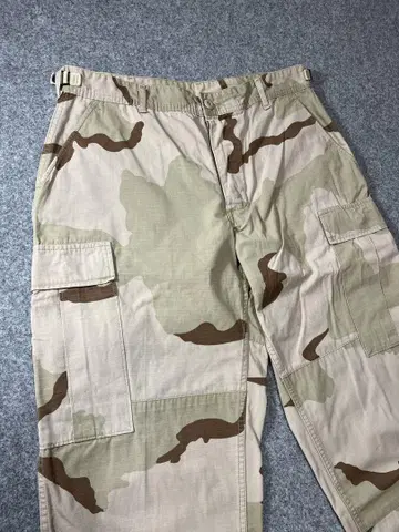 90s US ARMY 3컬러 사막 밀리터리 팬츠 립스탑