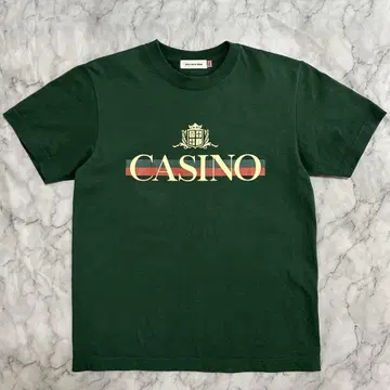 GOOD ROCK SPEED CASINO 녹색 그린 티셔츠 반팔