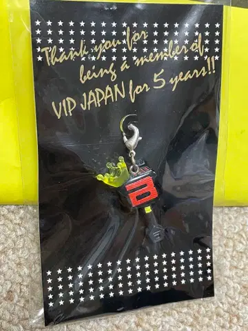 BIGBANG 응원봉 미니 스트랩 VIP 한정 5주년 기념품