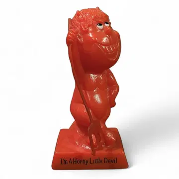 [무료배송] 빈티지 메시지 인형 레드 데빌 1971년 미국