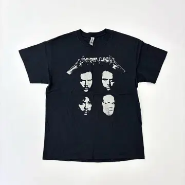 METALLICA 4 FACE TOUR 티셔츠 GILDAN 사이즈 L