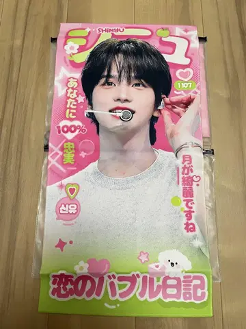 TWS 신유 정환 마스터 슬로건 반사