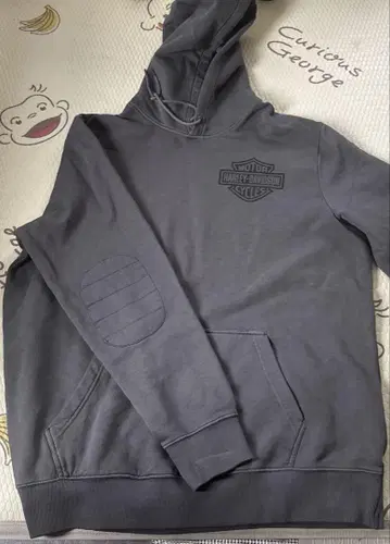 HARLEY-DAVIDSON 그레이 후드티 XL