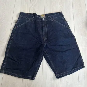 Childhood 프린지 데님 숏팬츠 made in japan