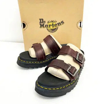 Dr. Martens myles charro 가죽 샌들 UK8