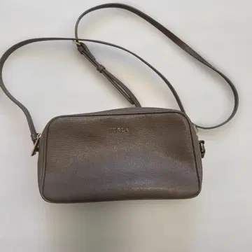 FURLA 훌라 브라운 가죽 숄더백