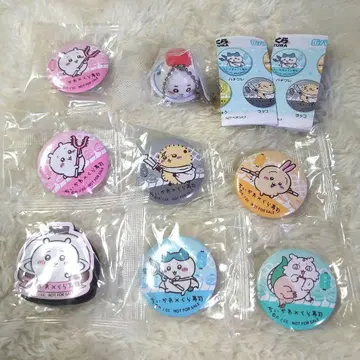 치이카와 쿠라스시 콜라보 캔뱃지 피규어 마그넷 세트