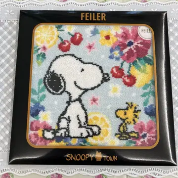 FEILER 페일러 타월 손수건 스누피 후르츠&플라워