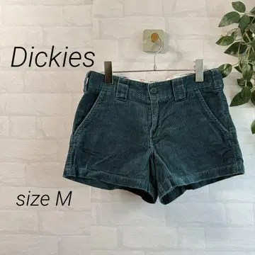 [Dickies] 코듀로이 숏팬츠 (M) 짙은 녹색 캐주얼