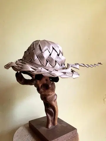 팜 리프 햇 밀짚모자