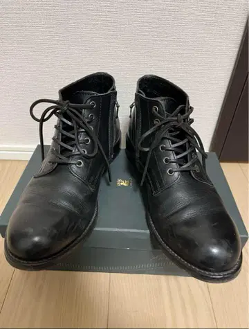 PADRONE 사이드 지퍼 처카 부츠 사이즈 41