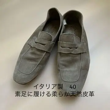 새상품 부드러운 가죽 이탈리아제