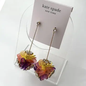 kate spade 플라워 블루밍 부케 귀걸이