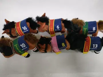 서러브레드 컬렉션 송라인 등 경마 봉제 인형