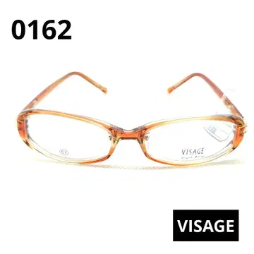 VISAGE 오렌지 프레임 안경 51 사이즈 0162