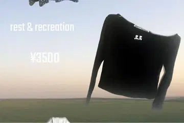 Rest & Recreation 원숄더 긴팔 상의