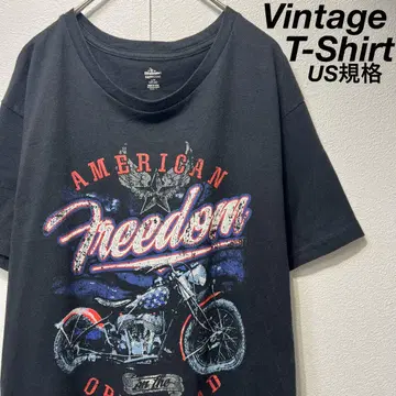 [ US 규격 ] 레어 AMERICAN OPEN ROAD 티셔츠 블랙 L