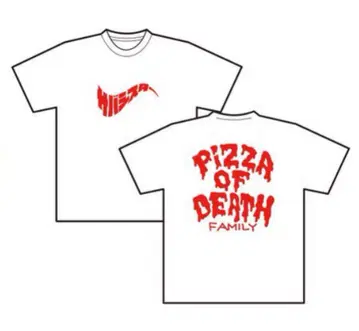 사바시스터 화이트 pizza T셔츠 XL