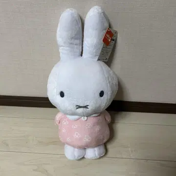 miffy 봉제 인형 약 30cm 화이트/핑크