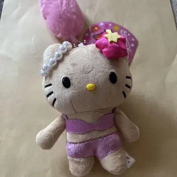 HELLO KITTY GOGO 갸루 꼬리 마스코트 키링 일광화상