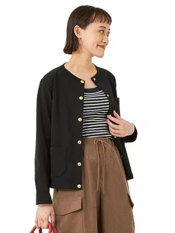Traditional Weatherwear 아크리 금장 버튼 가디건