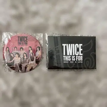TWICE THIS IS FOR 캔뱃지