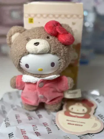TOPTOY 산리오 캐릭터즈 라떼 베이비 시리즈 키티 헬로키티