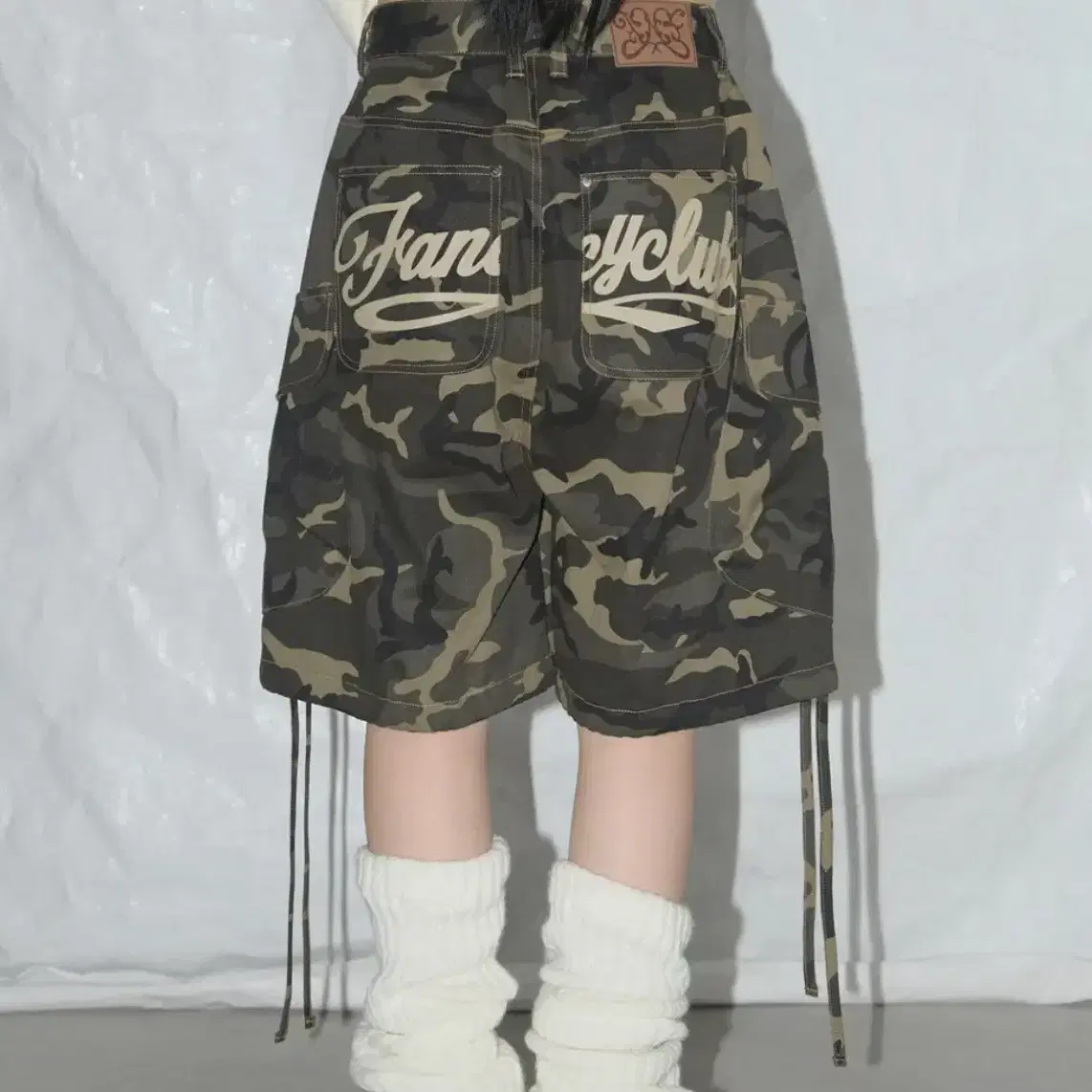 Black Up Boyish Washing Bermuda Denim Pants Wide #블랙업