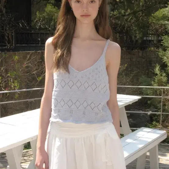 [SOMEWHERE BUTTER]★25SS★韓国人気★Wendy Linen Mini Skirt 4th / 7.10 출고 Wendy Linen Mini Skirt - Ivory - SOMEWHERE