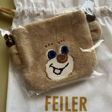 도업 테디 복조리 파우치 러브라리 바이 FEILER