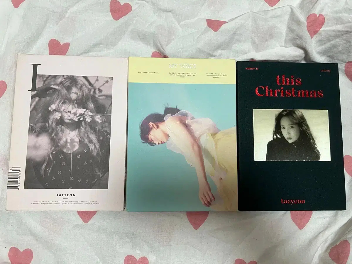 Taeyeon albums in bulk