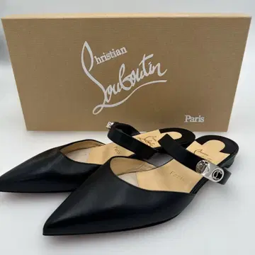 Christian Louboutin 가죽 스틸레토 샌들 Y153