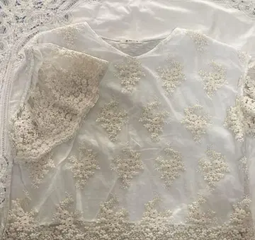 PUAL CE CIN 퓨어세신 레이스 티셔츠