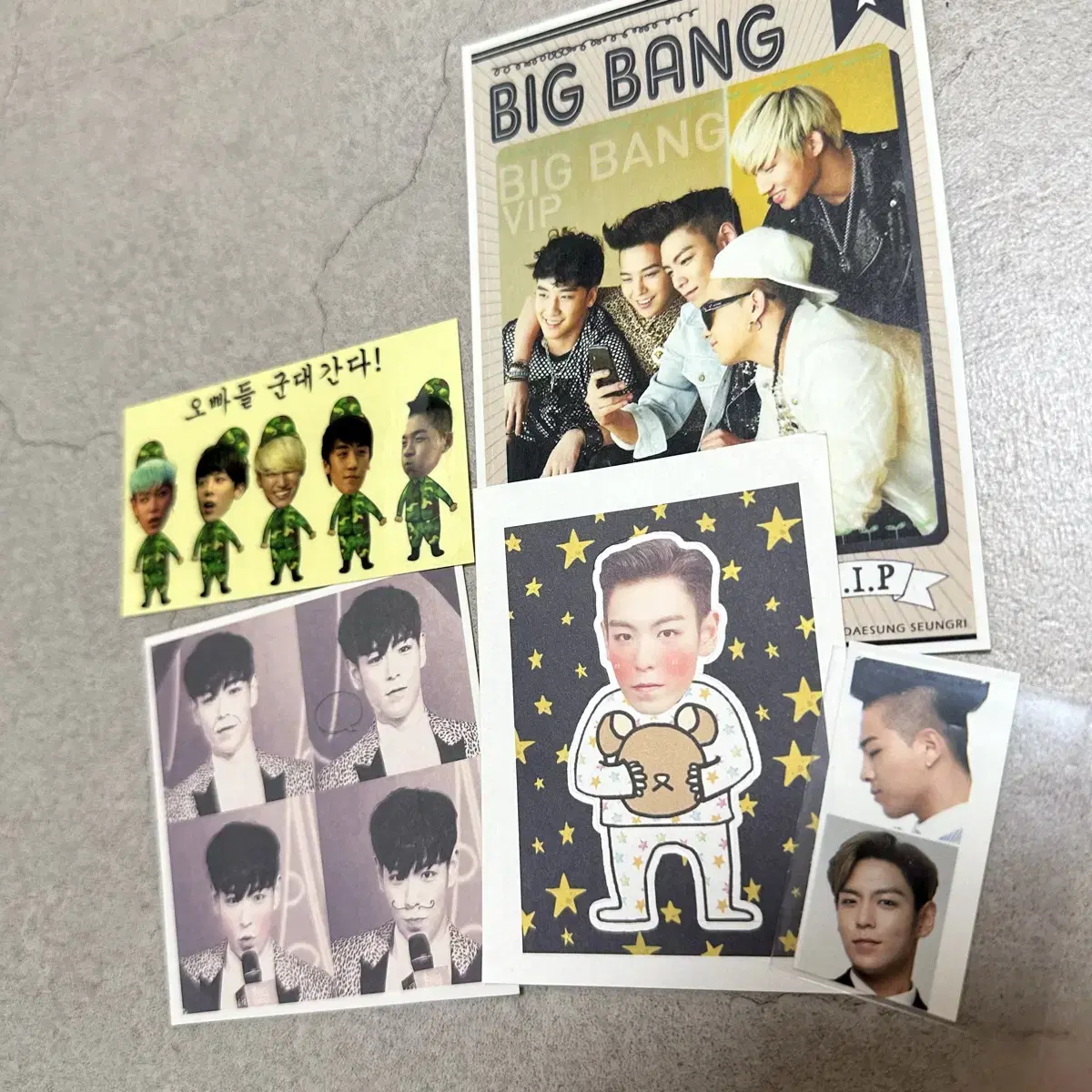 BIGBANG T.O.P カード　MADE SERIES 【A】 BIGBANG T.O.P Photo Card MADE Series A Official KPOP