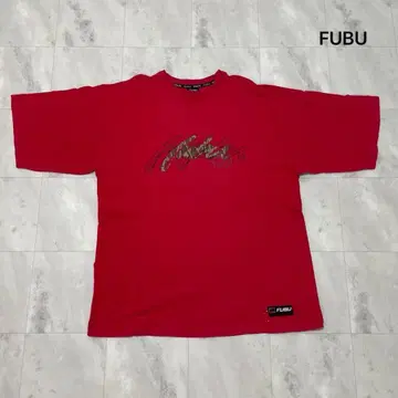 FUBU 후부 반팔 티셔츠 SK8 90년대 스트릿 힙합
