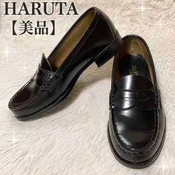 새상품급 HARUTA 하루타 로퍼 블랙 22.5cm