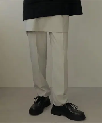 ETREtokyo 에트레토쿄 레이어드 팬츠 그레이지 S