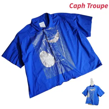앙비덱스 Caph Troupe 후르츠 오버 사이즈 반팔 셔츠 751