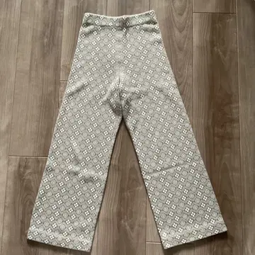 JUEMI [ Pattern Jacquard Knit Pants ]