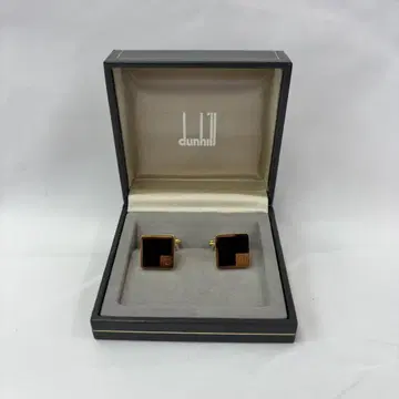 dunhill 던힐 커프 링크스 블랙 골드