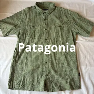 Patagonia 반팔 셔츠 헴프 오가닉 코튼 혼방 SP22