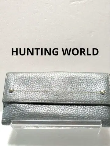레어 헌팅월드 반지갑 장지갑 그레이 이탈리아제 남성용