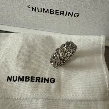 NUMBERING #3511 White - Ring N-dia