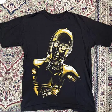90년대 C-3PO 티셔츠 싱글 스티치 무비 티셔츠