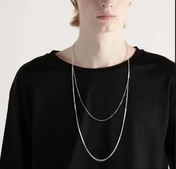 OX JEWELRY High-end 2WAY Bar Necklace