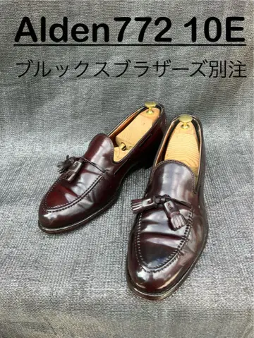 Alden 772 10E 태슬 로퍼 슈트리 포함