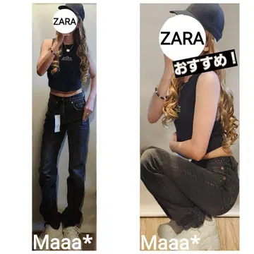 새상품 ZARA Straight fit 트렌드 데님