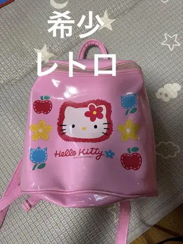 헬로키티 에나멜 백팩 가오나시 레트로